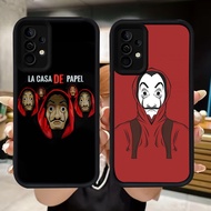 Q27 La Casa De Papel soft Casing for Samsung A34 A55 A54 A36 A15 A35 S25 Ultra A16 A24 A05S A25 A56 