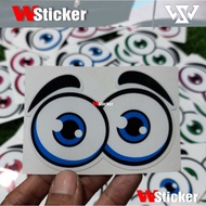 MATA Eye Sticker Visor Sticker Printing Viral
