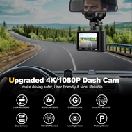 【 LCG5】-Car Dash Camera 4K 1080p Dash Cam Front Rear WiFi Recorder Camera for Cars with App Control 