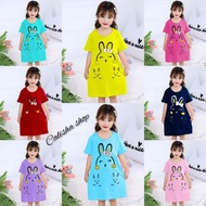 GIRLS' DRESS AGED 2-13 YEARS EMO MOTIF //