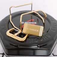 ☑✼G. SHOCK(DW6900/DW5600)(BULLBAR+KEEPER+BUCKLE) COLOUR GOLD