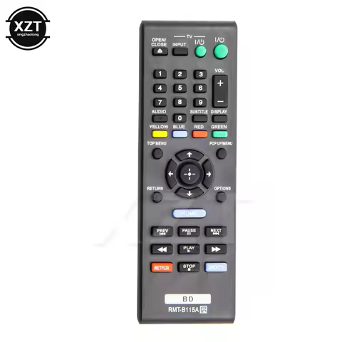 Smart Remote Control RMT-B115A for Sony Blu-ray DVD Player BDP-S480 BDP-580 BDP-S2100 BDP-S380 BDP-S