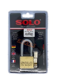 กุญแจโซโล SOLO รุ่น4507 SQ ขนาด40-50mm (สั้น/ยาว) กุญแจ กุญแจสั้น กุญแจยาว