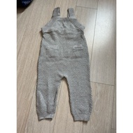 H&M Knitted Bear Suit Size 6-9m (74) Very Cute When Worn.