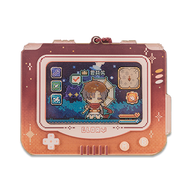 YUEWENHAOWU | Full-Time Master Pixel Adventure Raster Acrylic Pendant