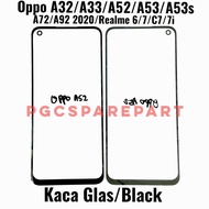 Original Kaca LCD Glass Oppo A32 A33 A52 A53 A53S A72 A92 2020