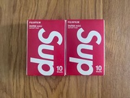 全新未開 兩盒 Supreme 相紙 Fujifilm instax mini instant film  拍立得 底片