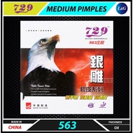 Friendship 729 Rubber 729 563 Rubber Eagle OX Medium Pimples Rubber Table Tennis Rubber Ping Pong Ru