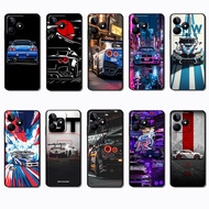 for 3c OPPO A5i A5X A5 Pro A5m A3NFC NS48 nissan gtr tuning Fashionable soft black phone case
