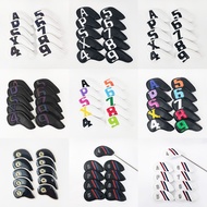 ใช้ได้ทั่วไป iron cover ชุดเหล็กดิจิตอล ชุดเหล็กกอล์ฟปิดแม่เหล็ก ชุดไม้กอล์ฟ golf ชุดหัวก้าน