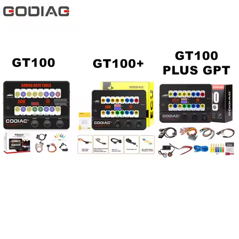 GODIAG GT100 PLUS GPT ENET DOIP 24V-12V AUTO TOOLS OBD II Break Out Box ECU Connector Can Choose GT1