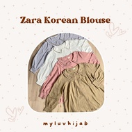 Zara Blouse | Korean blouse | Women's Top