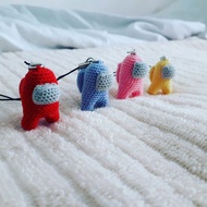 Among Us Handphone accessories/keychain