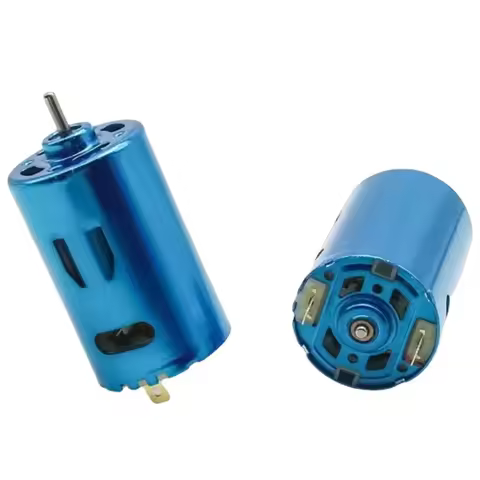 Replacement DC 6-24V 30000RPM Magnetic High Speed Large Torque RS-550 Brushed Motor With Cooling Fan