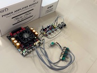 ชุดแอมพ่วงสำเร็จรูปรุ่น ZK-APTX+AMP กำลังขับ 1200วัตต์ รวมแอมคาราโอเกะรุ่นAMP-APTX3