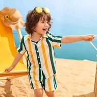 YNA ONESET CHILDREN'S CLOTHES 1-5 YEARS RAYON CHILDREN'S CLOTHES SET WITH UNSEX MOTIF