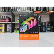 ID-Cooling DF-12025 ARGB 120mm Case Fan Trio Set - White