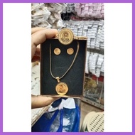 ♠ ✓ ✴ necklace set padre PIO (with box)