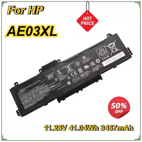 New Laptop Battery AE03XL for HP 240 G10 14-EE 15-FC HSTNN-AB1B HSTNN-OB3E Bateria 11.25V 41.04Wh 34