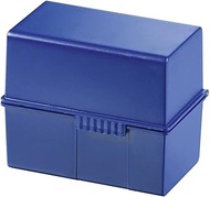 HAN Index File Box DIN A7 Landscape - Innovative, Attractive Design for 300 Index Cards with Steel H