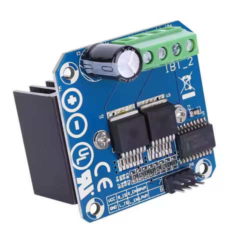 BTS7960 43A Motor Drive Module High-Power Driver for Smart Car BTS7960 43A Electric Components Motor