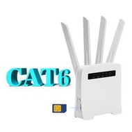 cat6 cpe 5g wi-fi千兆cat12 sim卡 router 4g隨身wifi插卡路由器