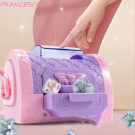 FRANCESCO 3D Sticker Maker|Plastic Handmade, Kawaii Guka Glitter Princess Birthday Gift