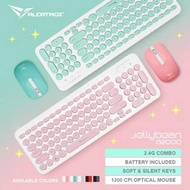 [🖱 KEYBOARD 🖱] 🔥🔥 Alcatroz Jellybean A2000 Wireless Keyboard & Mouse  for pc/laptop