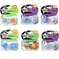 TOMMEE TIPPEE CTN FUN STYLE SOOTHER/HOLDER 6-18 m+ 2pk/1pc CLOSER TO NATURE Loose Pack