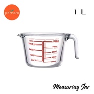 Glass Measuring Jar 1000ml Fremoro Measuring Jar 1L G-MM0150