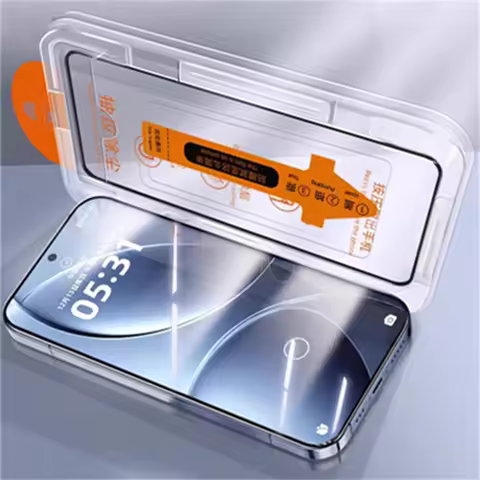 1-4Pcs Dust Free Screen Protector For Xiaomi Poco F7 Pro Glass One Click Install Protective Tempered