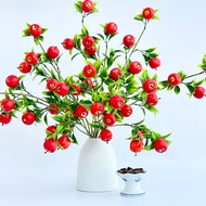 Fake flowers Fake apple branches, super beautiful decorative fake apple branches CNY, high quality d