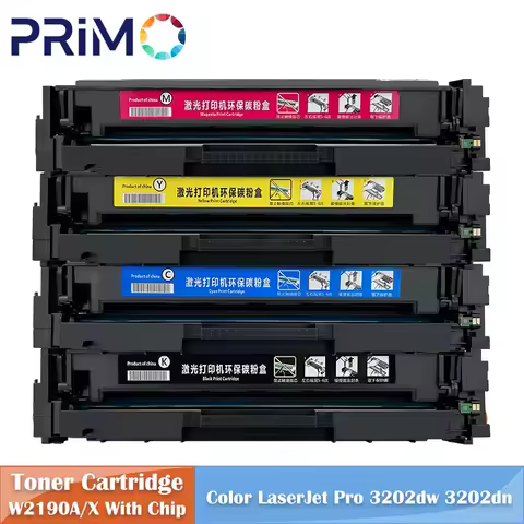 W2190A W2190X 219A 219X Toner Cartridge With Chip for HP Color LaserJet Pro 3202dw 3202dn MFP 3302fd