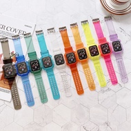 38mm 40mm 41mm 42mm 44mm 45mm Jelly Strap - Watch Series 7 6 5 4 iwatch Smartwatch Transparent Sport