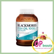 BLACKMORES - 無腥味魚油丸1000 400粒(新舊包裝隨機出貨)(平行進口貨品)(9300807287354) 到期日2025年