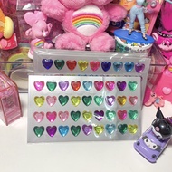 [Destination Store] 36 Colorful Jewel Hearts