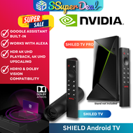 NVIDIA SHIELD Android TV / TV Pro 4K HDR Streaming Media Player; High Performance, Dolby Vision
