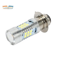 H6 Single-Claw Motorcycle 3030 21SMD Led Headlight Head Light Lamp Bulb 1200LM White 21W