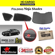 BMW G30 2016 - Present Magnetic Ninja Shades Sunshade (5pcs) Ninja Sun Shade