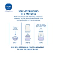 MAM Easy StartTM Dual Anti-Colic 260ml MAM Bottle