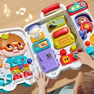 54in 1 Busy Board Toys for Toddler 18 Months, Educational Toys for 18 Months, Fine Motor Learning Ba