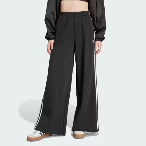 Adidas Official Authentic Three Stripes Women's Knit Terry Three-Stripe Pants IY7255