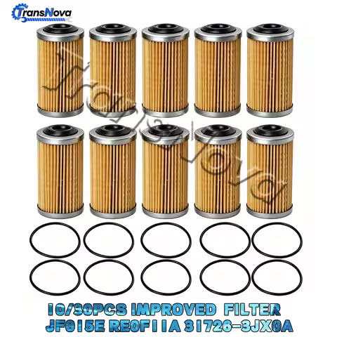 TransNova 10/30PCS Ultra CVT Transmission Oil Fluid Filter JF015E RE0F11A 31726-3JX0A For Nissan Ver