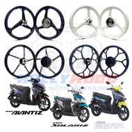 SPORT RIM 17" EGO GEAR AVANTIZ SOLARIZ 3‘BATANG SP522 6’BATANG AEROX-THAI FG511 COMBO DISC + TAYAR