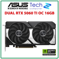 VGA ASUS Dual RTX 5060 Ti OC 16GB GDDR7 PCIe 5.0 (4608 CUDA | Boost 2 632 MHz | HDMI 2.1b + DP 2.1b 
