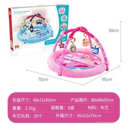 Game crawling mat direct sale for babies en71Cross-border Round Super Soft Certificate Blanket Educa