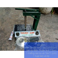 Bộ Vá ép điện Vỏ ruột (Lốp Săm) xe đạp xe máy - Bộ Vá chín