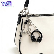 YVE Headphone Charms, Bag Decoration Hanging Music Headphone Bag Charms, Fashion Y2K Keychain