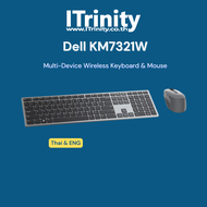 Dell KM7321W (THAI+ENG) Premier Multi-Device Wireless Keyboard and Mouse  เดลล์ เม้าส์ คีย์บอร์ดไวร์