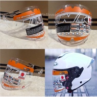 INK TERRA 2 CLEAR VISOR HALF FACE INK TERRA 2 HELMET VISOROriginal ORIGINALBENING
